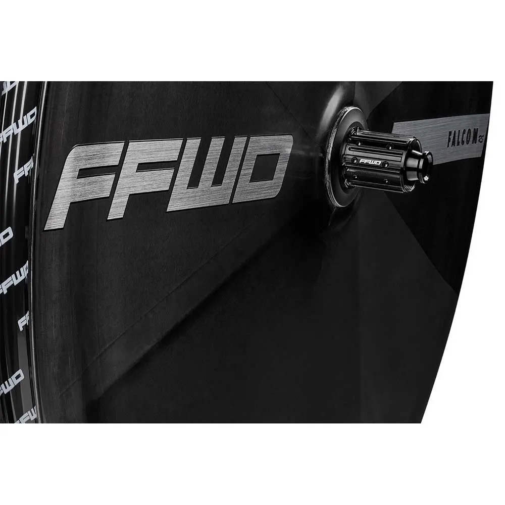 Fast Forward Falcon Rs Cl Disc Tubeless Landeveissykkelens Bakhjul, Black, 12 x 142mm, Shimano/Sram HG