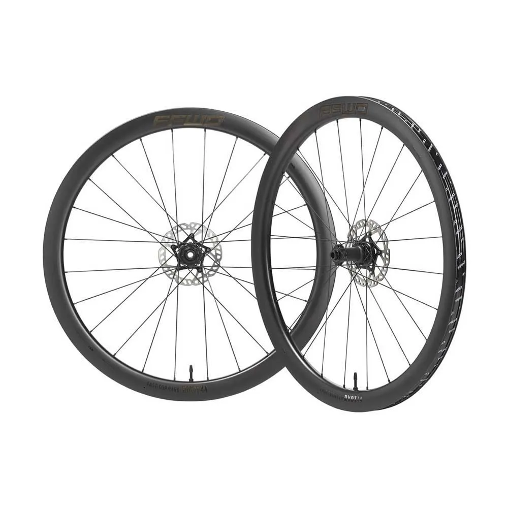 Fast Forward Ryot 44 Cl Disc Tubeless Landeveishjulsett, Black, 12 x 100/12 x 142mm, Sram XDR