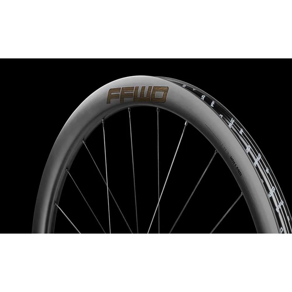 Fast Forward Ryot 44 Cl Disc Tubeless Landeveishjulsett, Black, 12 x 100/12 x 142mm, Sram XDR