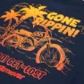 Fasthouse Gone Rippin Kortarmet T-skjorte, Navy, M