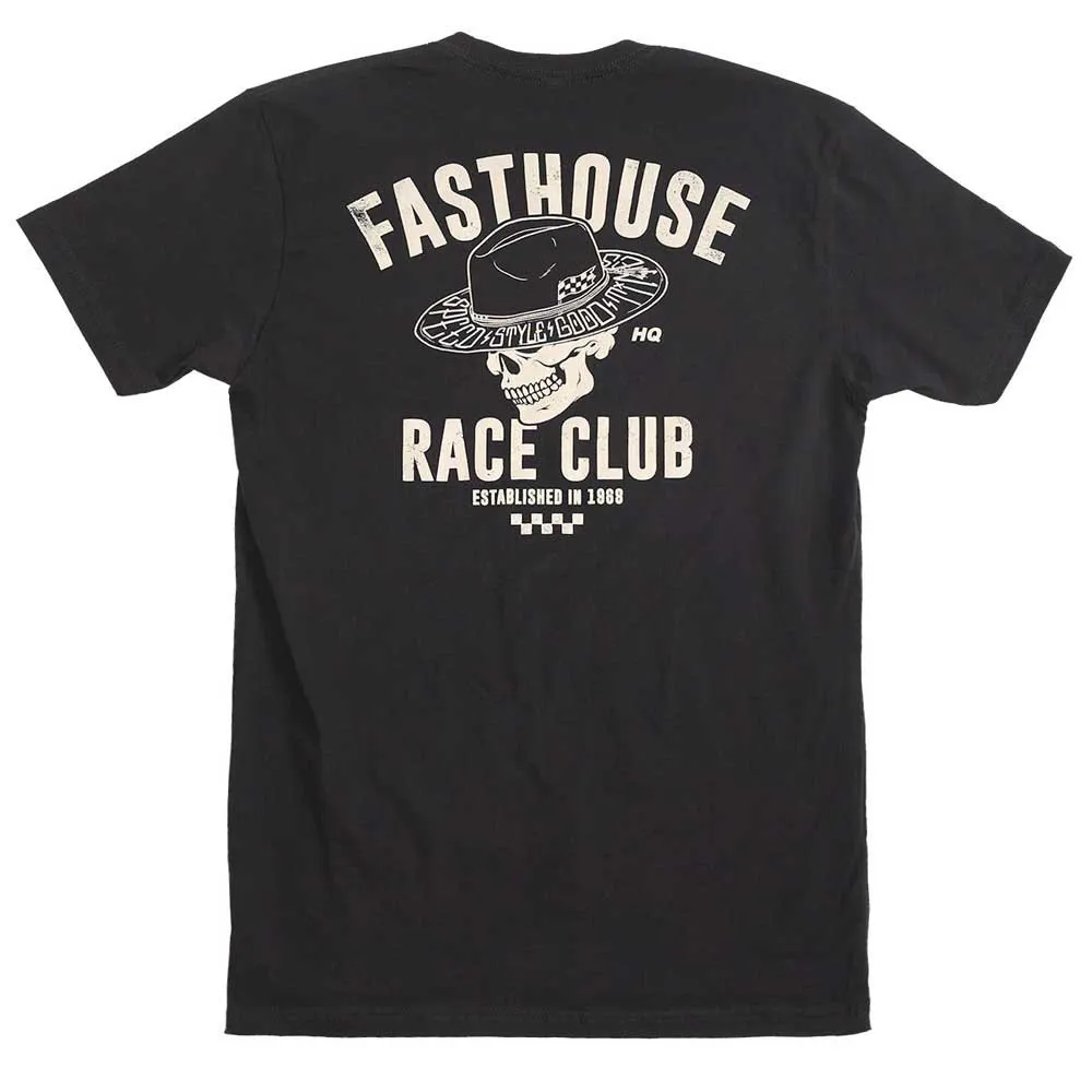 Fasthouse Hq Club Kortarmet T-skjorte, Black, S