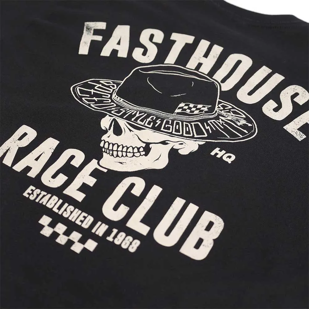 Fasthouse Hq Club Kortarmet T-skjorte, Black, S