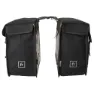 fastrider Canvas Basics Mik Double Sykkelvesker 47l, Black, One Size