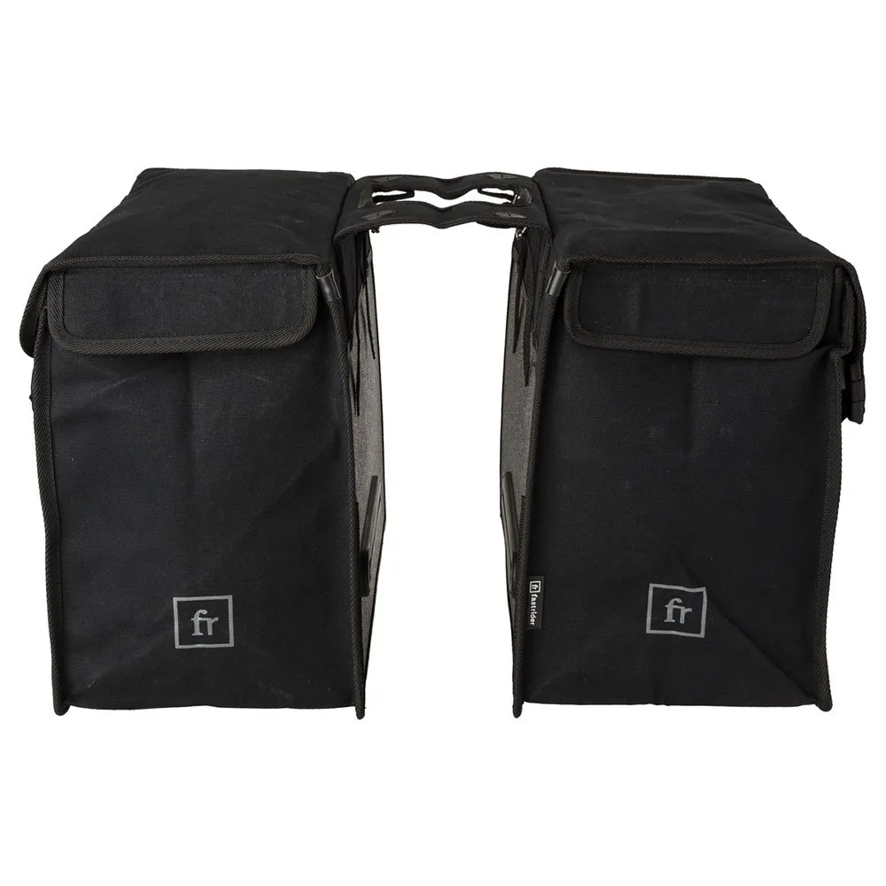 fastrider Canvas Basics Mik Double Sykkelvesker 65l, Black, One Size fastrider Canvas Basics Mik Double Sykkelvesker 65l, Black, One Size