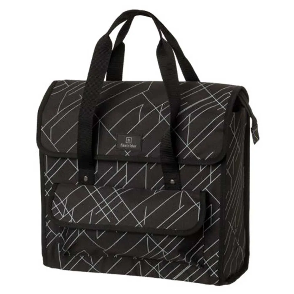 fastrider Fr Lasse Shopper Luxe Basics Single 23l Sykkelveske, Beige, One Size