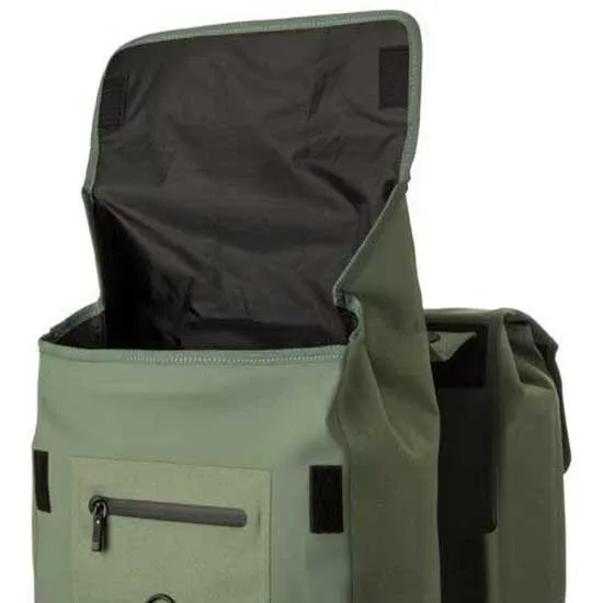 fastrider Jaxx Double Trend Eucalyptus Wp Sykkelvesker 28l, Green, One Size fastrider Jaxx Double Trend Eucalyptus Wp Sykkelvesker 28l, Green, One Size