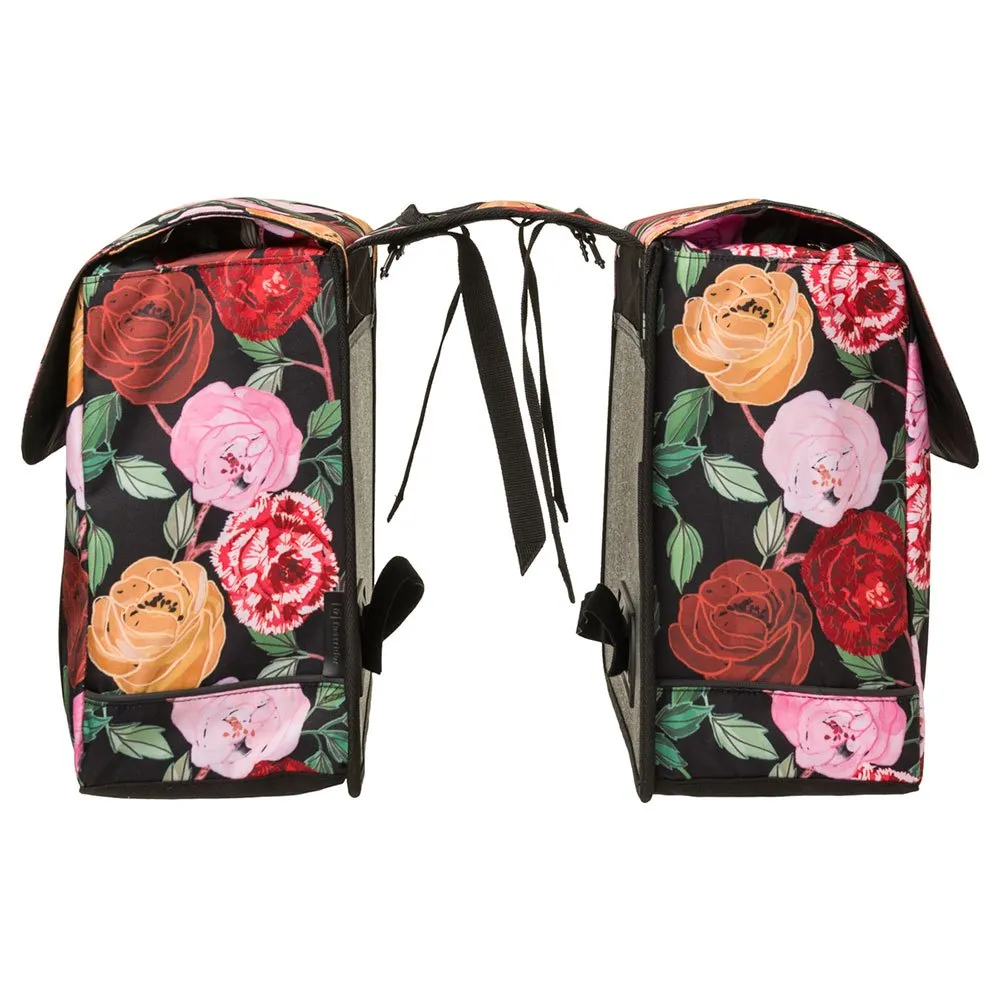 fastrider Nyla Trend Mik Double Sykkelvesker 32l, Floral red, One Size fastrider Nyla Trend Mik Double Sykkelvesker 32l, Floral red, One Size