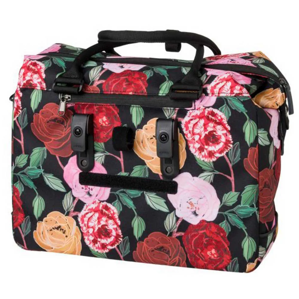 fastrider Nyla Trend Single 20l Sykkelvesker, Floral red, One Size fastrider Nyla Trend Single 20l Sykkelvesker, Floral red, One Size