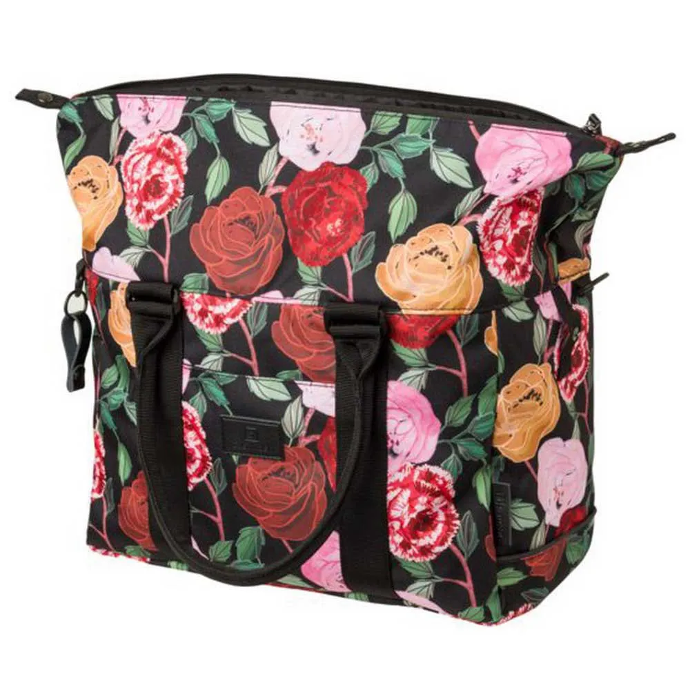 fastrider Nyla Trend Single 20l Sykkelvesker, Floral red, One Size fastrider Nyla Trend Single 20l Sykkelvesker, Floral red, One Size