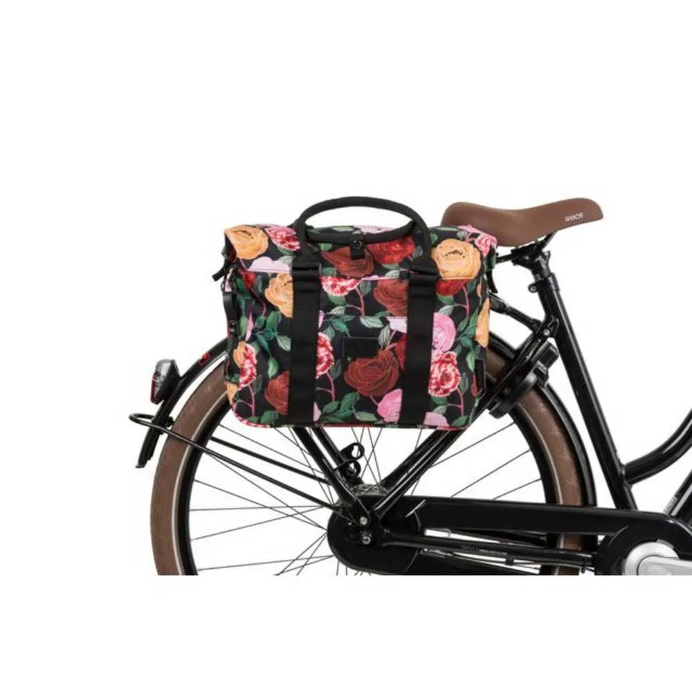 fastrider Nyla Trend Single 20l Sykkelvesker, Floral red, One Size fastrider Nyla Trend Single 20l Sykkelvesker, Floral red, One Size