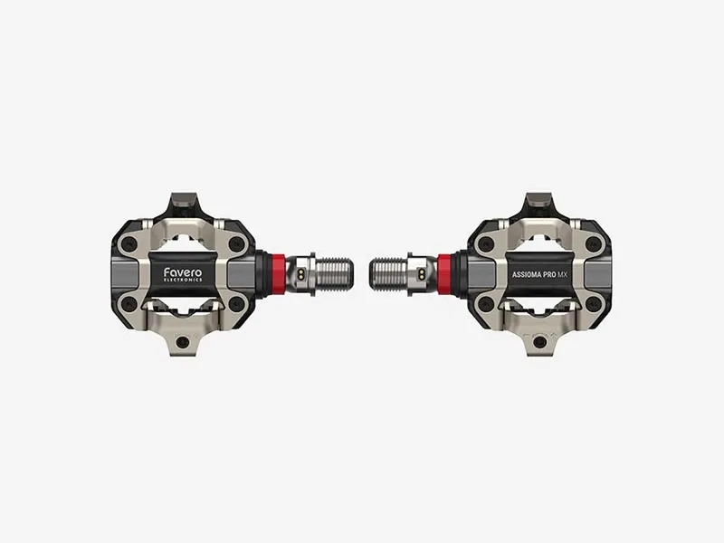 Favero Electronics Assioma Pro MX-2 Wattpedaler, Silver / black, One Size Favero Electronics Assioma Pro MX-2 Wattpedaler, Silver / black, One Size