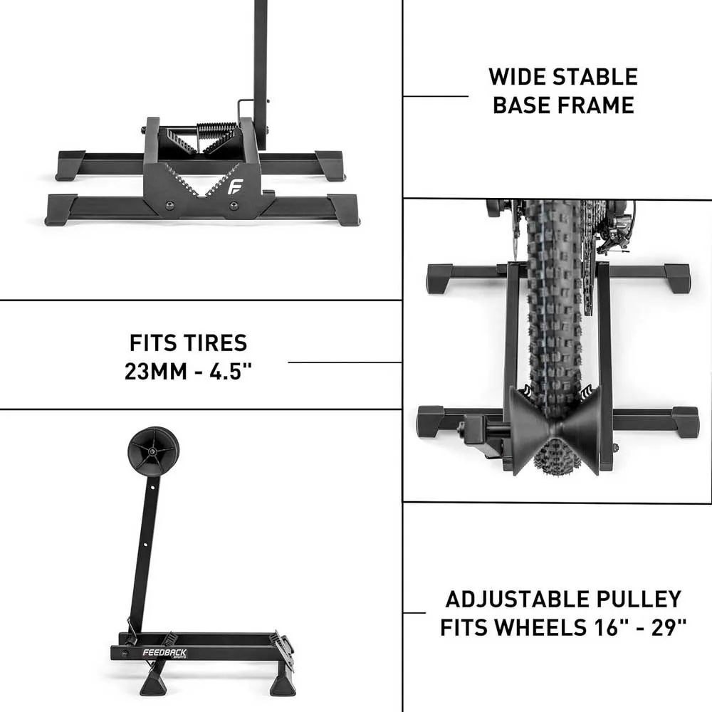 Feedback Sports RAKK 2.0 Sykkelholder, Black, One Size Feedback Sports RAKK 2.0 Sykkelholder, Black, One Size