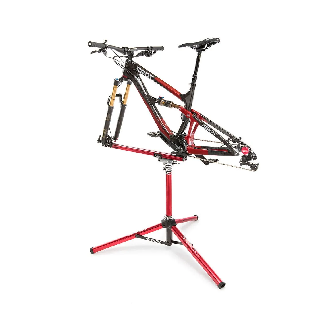 Feedback Sports Sprint Mekkestativ, Red, One Size