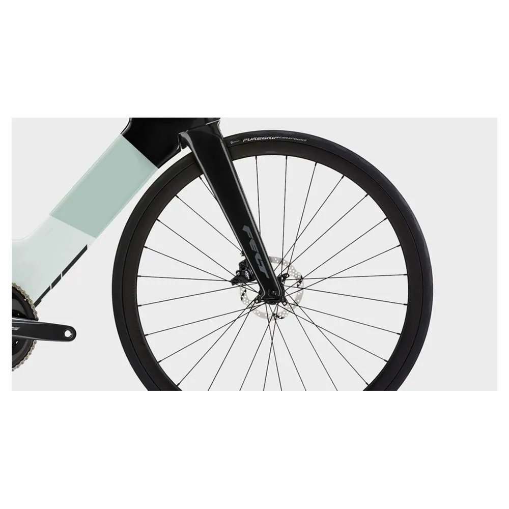 Felt Iax Advanced 28`` 24s 105 2024 Landeveissykkel, Sagewhite Felt Iax Advanced 28`` 24s 105 2024 Landeveissykkel, Sagewhite