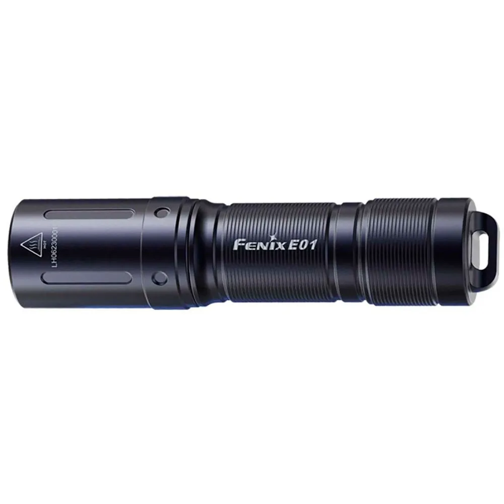 Fenix E01 V2.0 Lommelykt, Black, 100 Lysstyrker Fenix E01 V2.0 Lommelykt, Black, 100 Lysstyrker