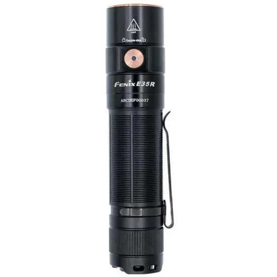 Fenix E35r Lommelykt, Black, 3100 Lysstyrker Fenix E35r Lommelykt, Black, 3100 Lysstyrker