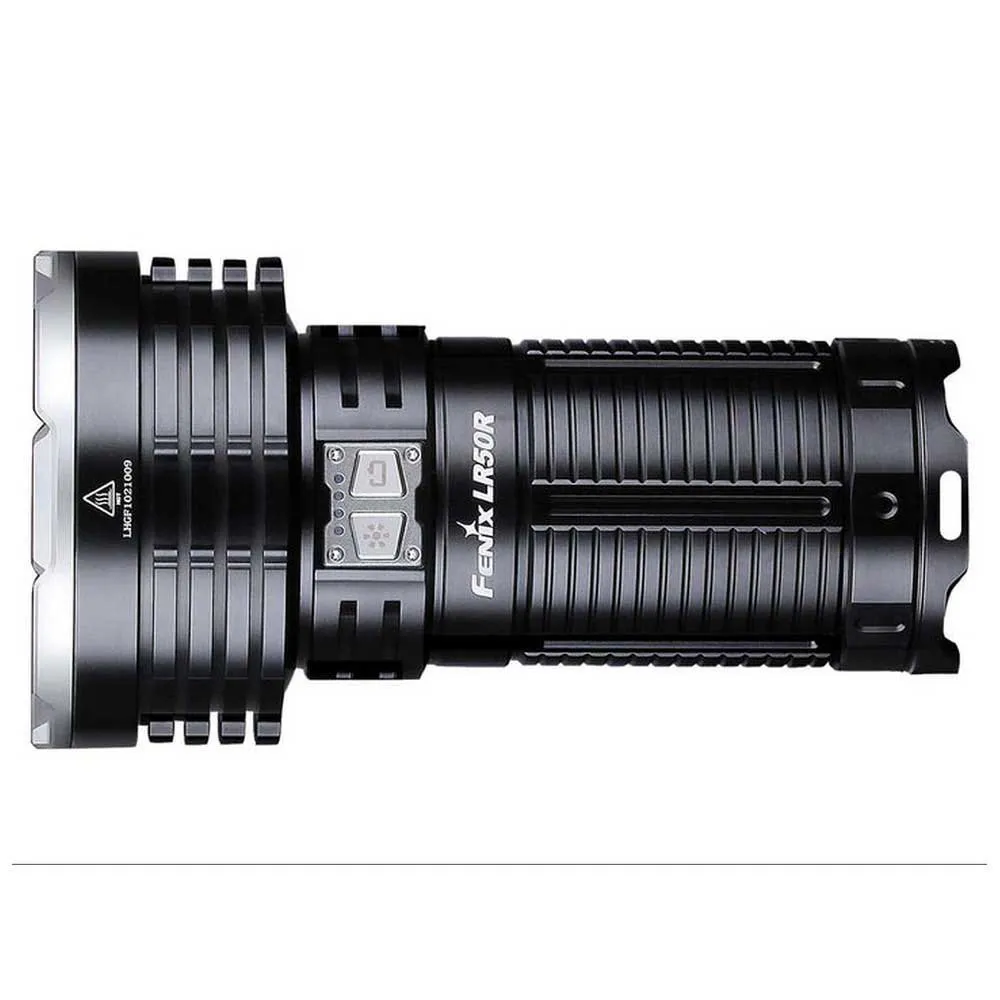 Fenix Lr50r Lommelykt, Black, 12000 Lysstyrker Fenix Lr50r Lommelykt, Black, 12000 Lysstyrker