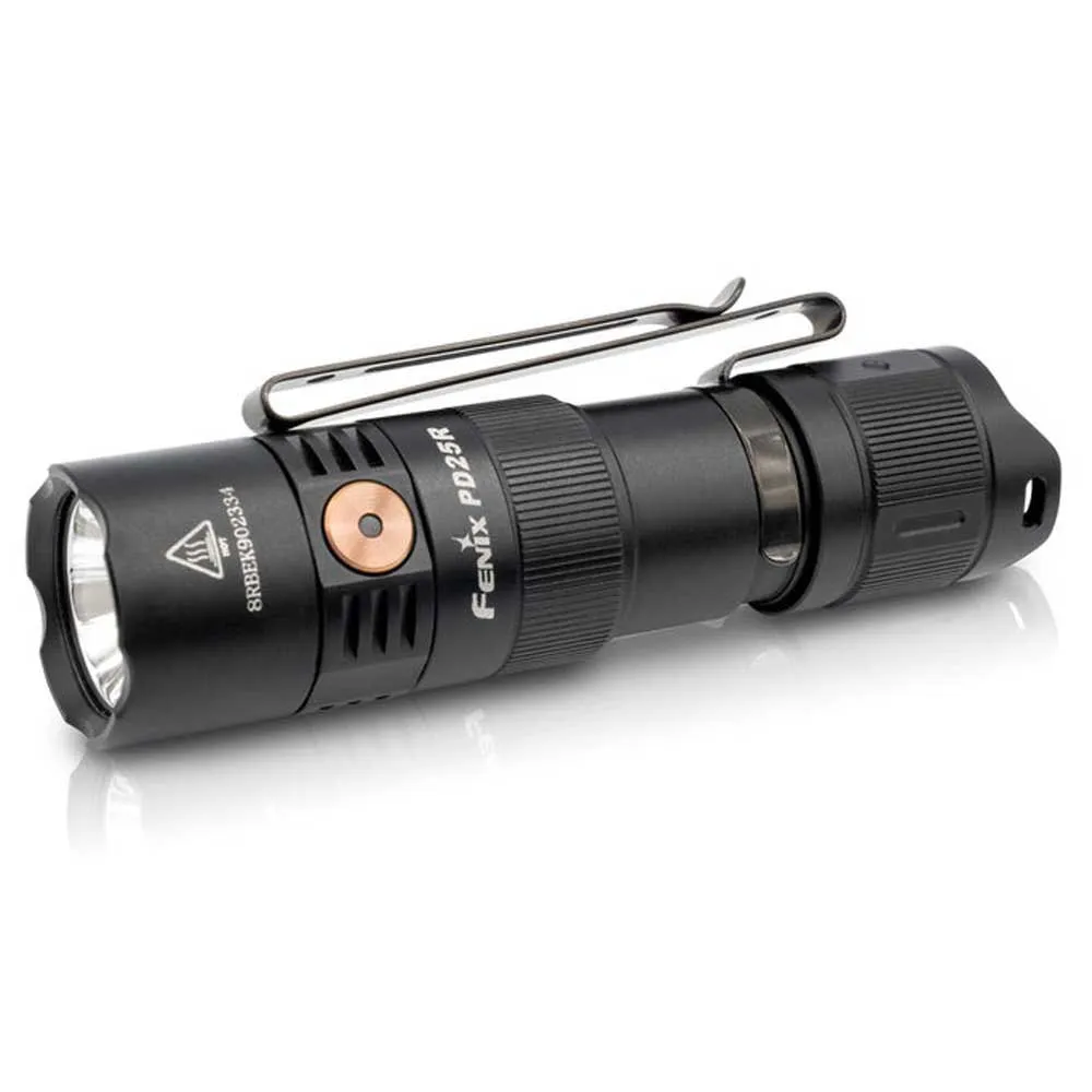 Fenix Pd25r Lommelykt, Black, 800 Lysstyrker Fenix Pd25r Lommelykt, Black, 800 Lysstyrker