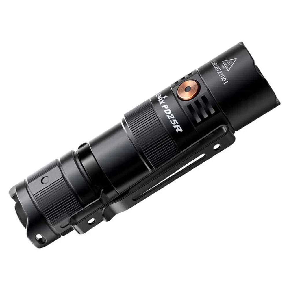 Fenix Pd25r Lommelykt, Black, 800 Lysstyrker Fenix Pd25r Lommelykt, Black, 800 Lysstyrker
