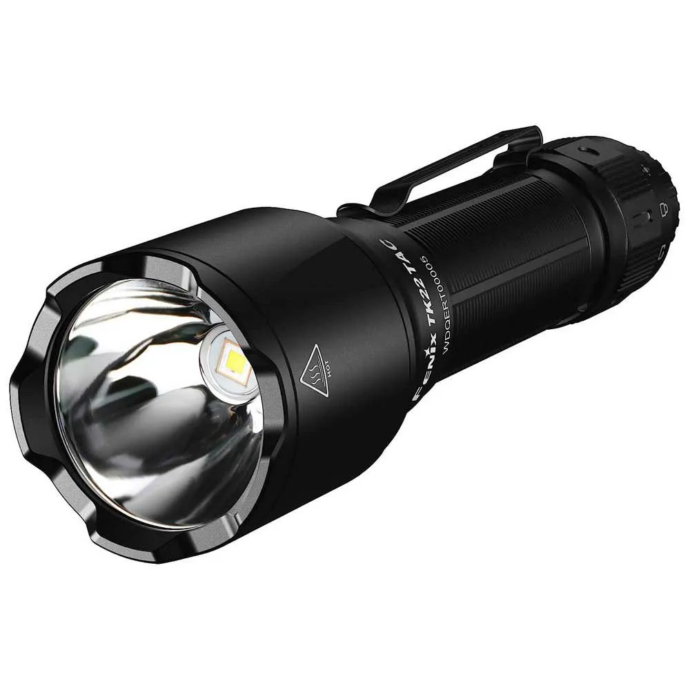Fenix Tk22 Tac Tactic Lommelykt, Black, 2800 Lysstyrker
