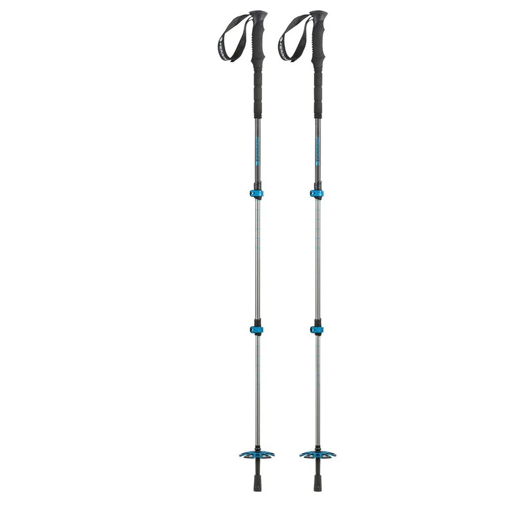 Ferrino Plixi Spaserstokker, Black, 60-135cm Ferrino Plixi Spaserstokker, Black, 60-135cm