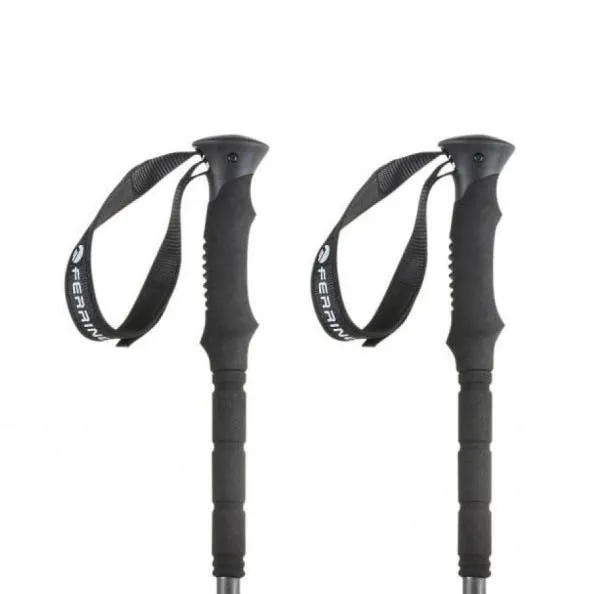Ferrino Plixi Spaserstokker, Black, 60-135cm Ferrino Plixi Spaserstokker, Black, 60-135cm