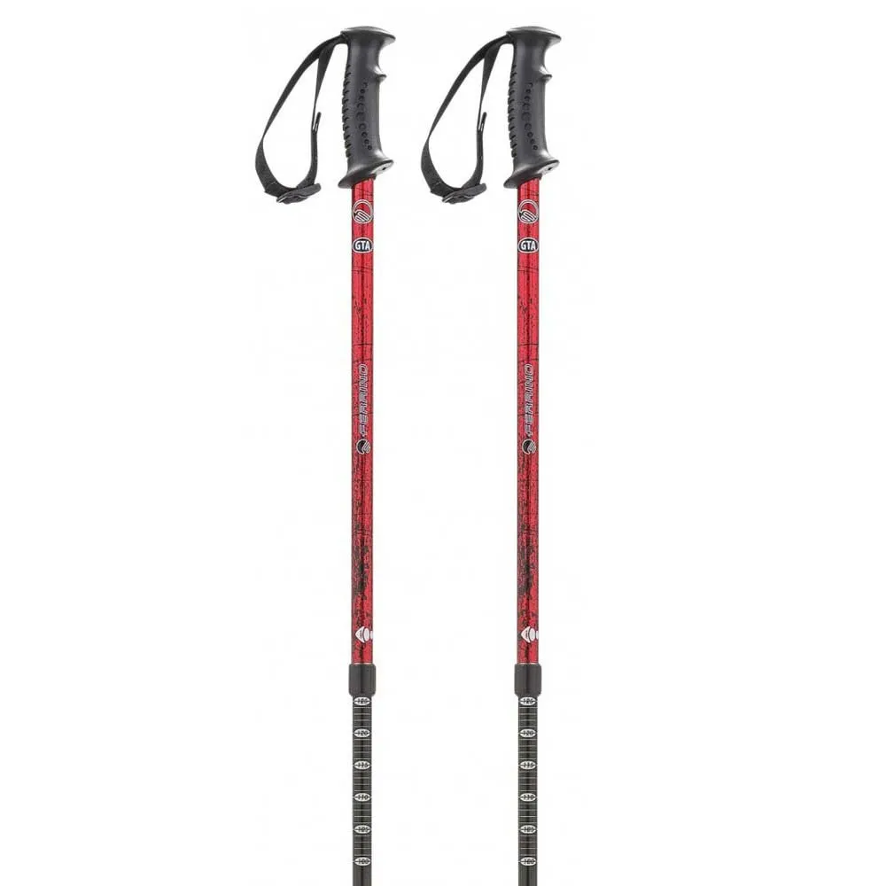 Ferrino Stick Gta Spaserstokker, Red, 60-135cm