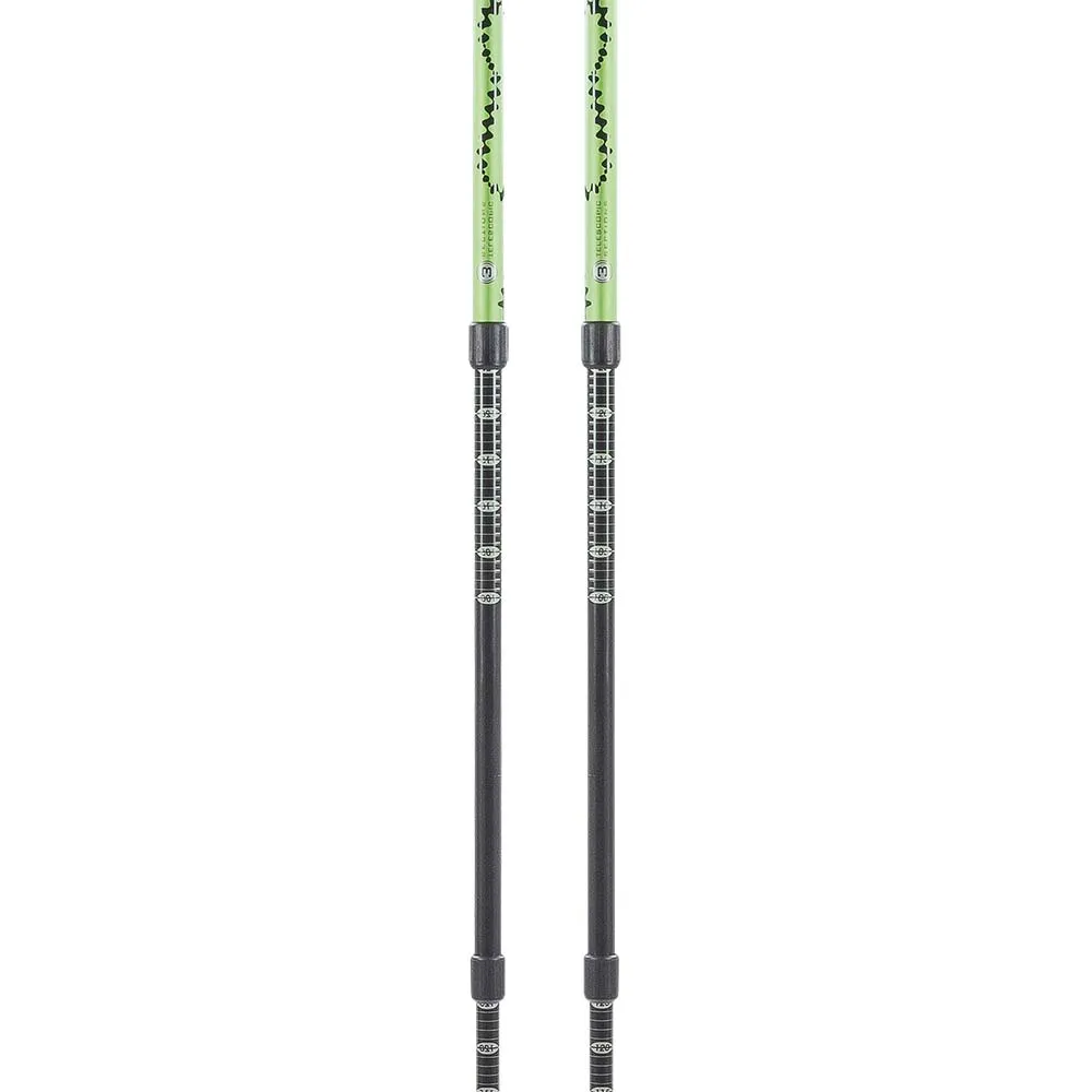Ferrino Totem Spaserstokker, Black / green, 65-135cm Ferrino Totem Spaserstokker, Black / green, 65-135cm