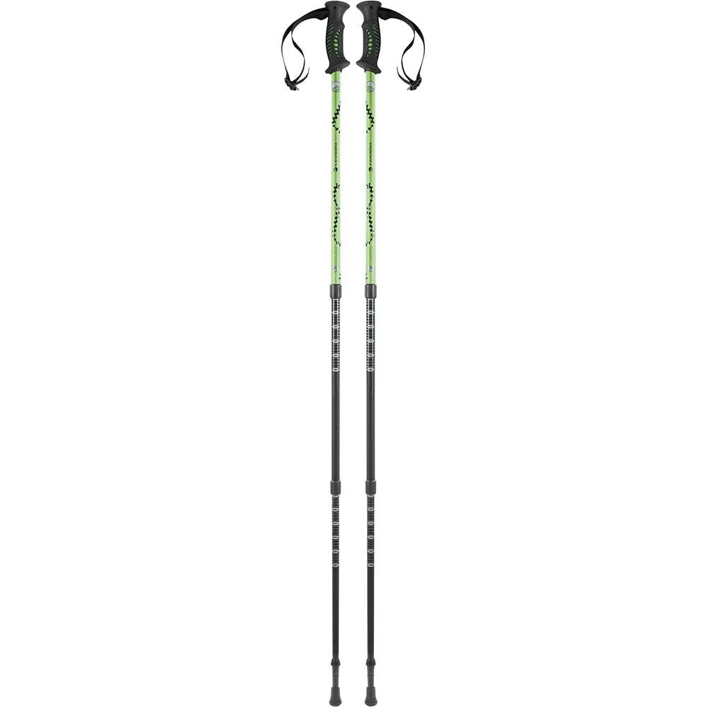 Ferrino Totem Spaserstokker, Black / green, 65-135cm Ferrino Totem Spaserstokker, Black / green, 65-135cm