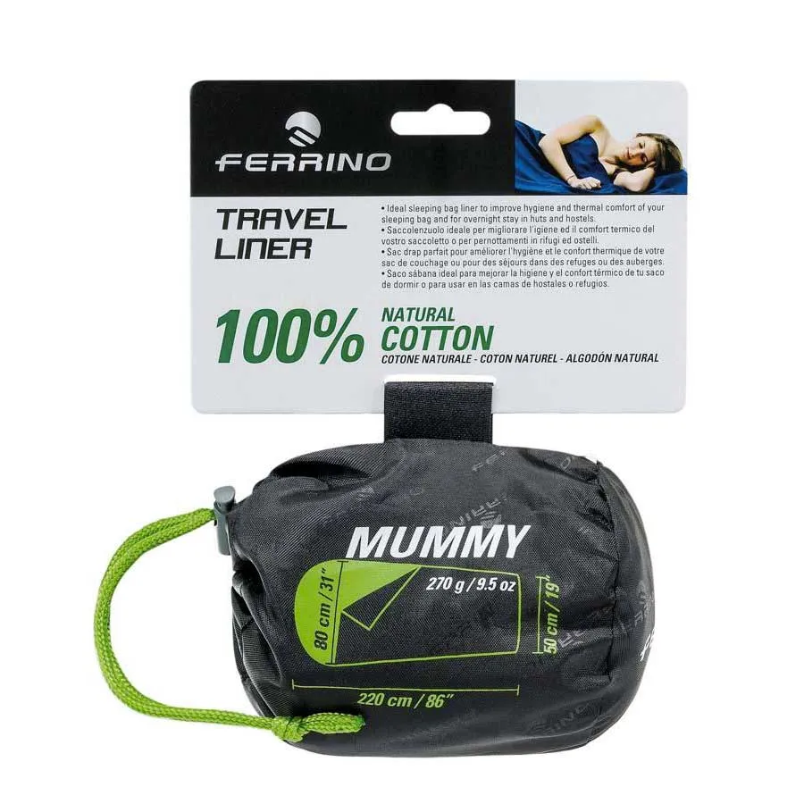 Ferrino Travel Mummy Fôr, White Ferrino Travel Mummy Fôr, White