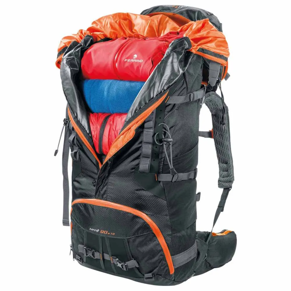 Ferrino Xmt 80+10l Ryggsekk, Black Ferrino Xmt 80+10l Ryggsekk, Black