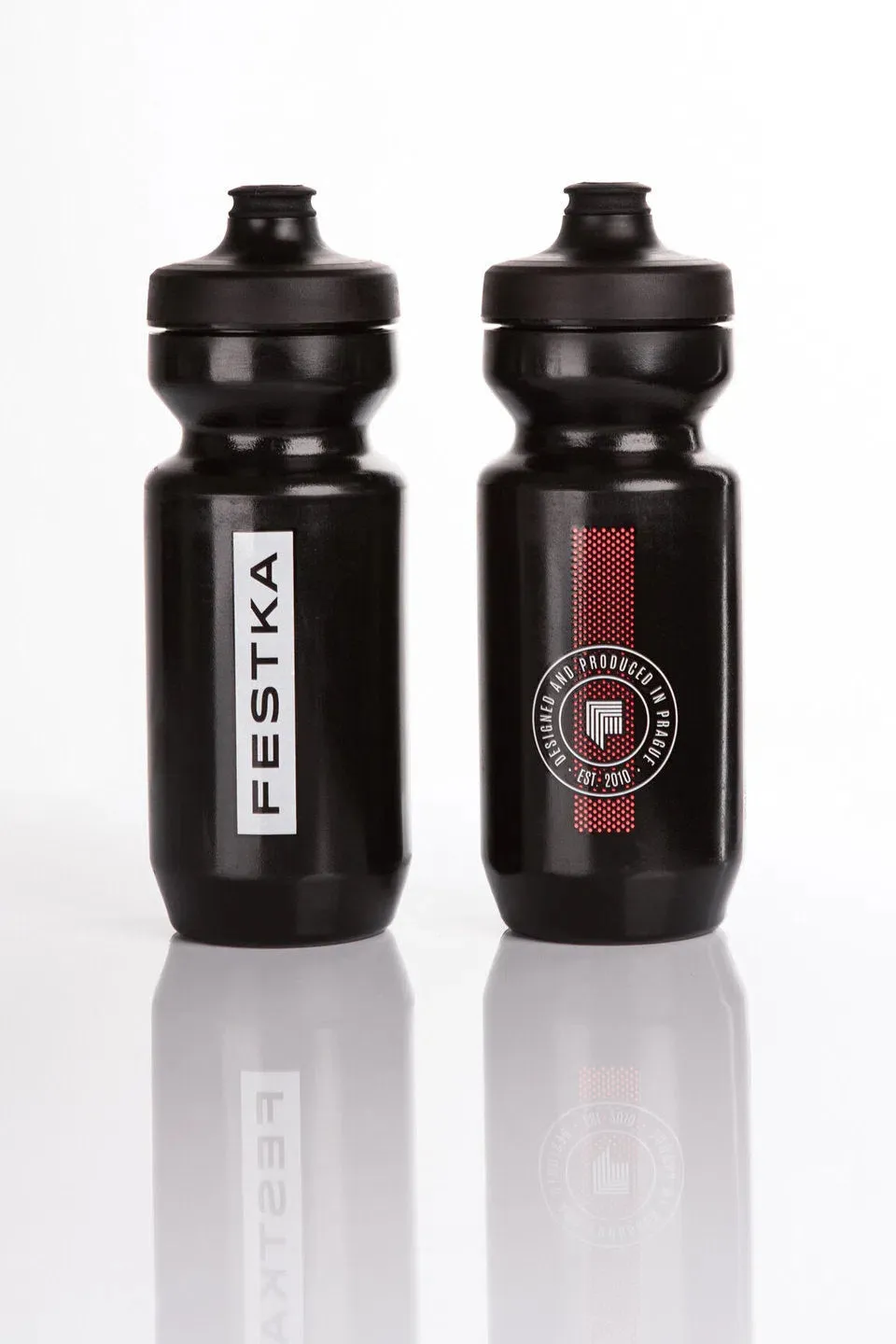 Festka Water Bottle, Carbon black