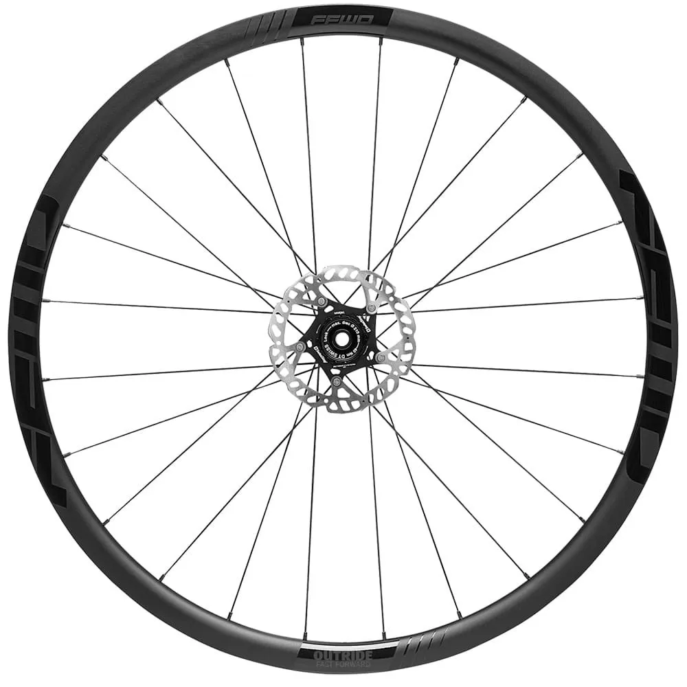 FFWD Outride Cl Disc Tubeless Landeveishjulsett, Black, 12 x 100 / 12 x 142mm, Shimano/Sram HG FFWD Outride Cl Disc Tubeless Landeveishjulsett, Black, 12 x 100 / 12 x 142mm, Shimano/Sram HG