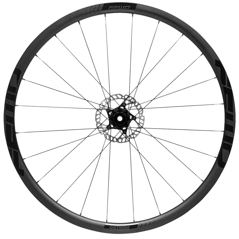 FFWD Outride Cl Disc Tubeless Landeveishjulsett, Black, 12 x 100 / 12 x 142mm, Shimano/Sram HG FFWD Outride Cl Disc Tubeless Landeveishjulsett, Black, 12 x 100 / 12 x 142mm, Shimano/Sram HG