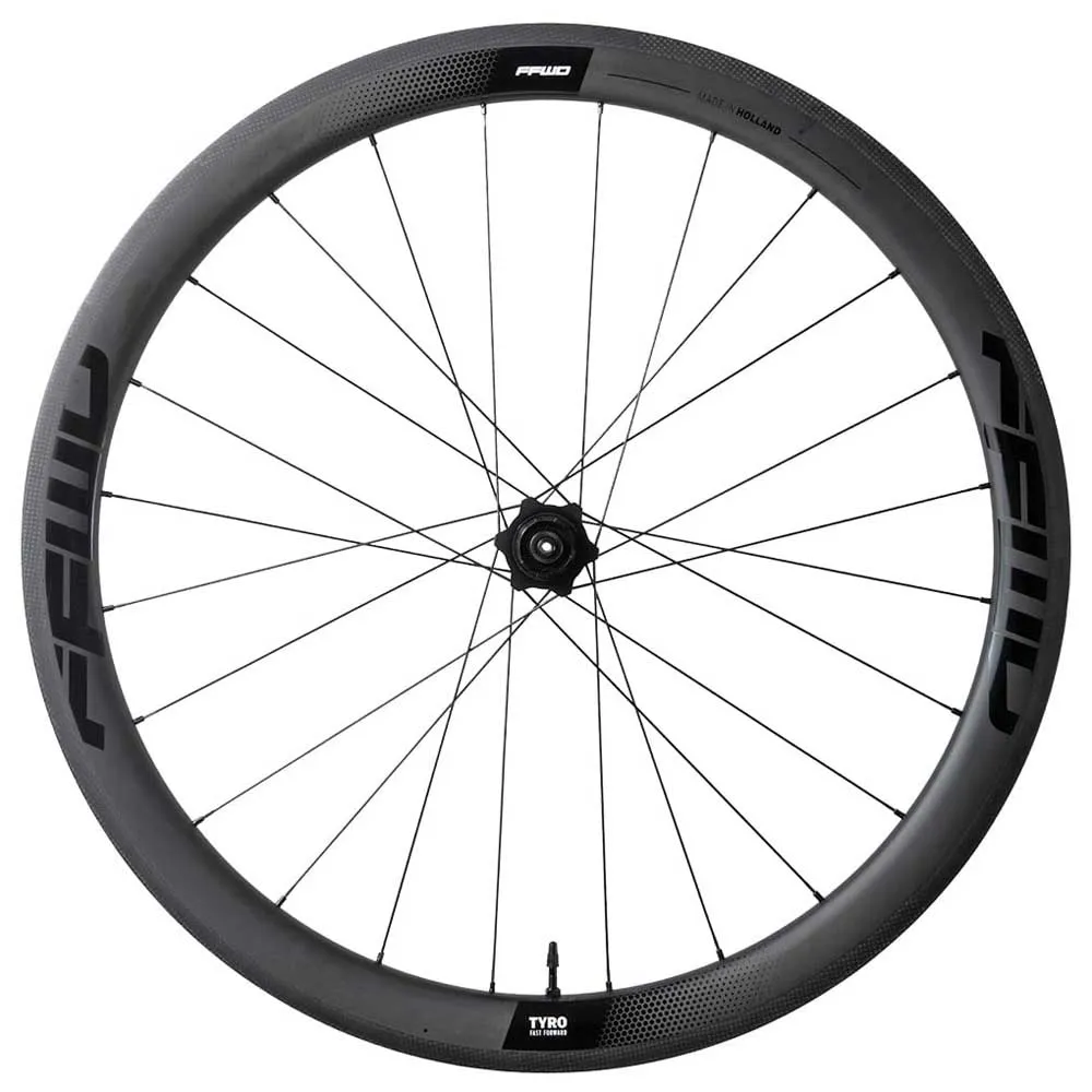 FFWD Tyro 2.0 Tubeless Landeveishjulsett, Black, 12 x 100 / 12 x 142mm, Shimano/Sram HG