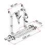 Fiamma 200 D Sykkelstativ For 2 Sykler, Silver / black, 2 Sykkels