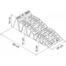 Fiamma Jumbo Kile For Nivåregulering Av Campingvogn, Grey, One Size