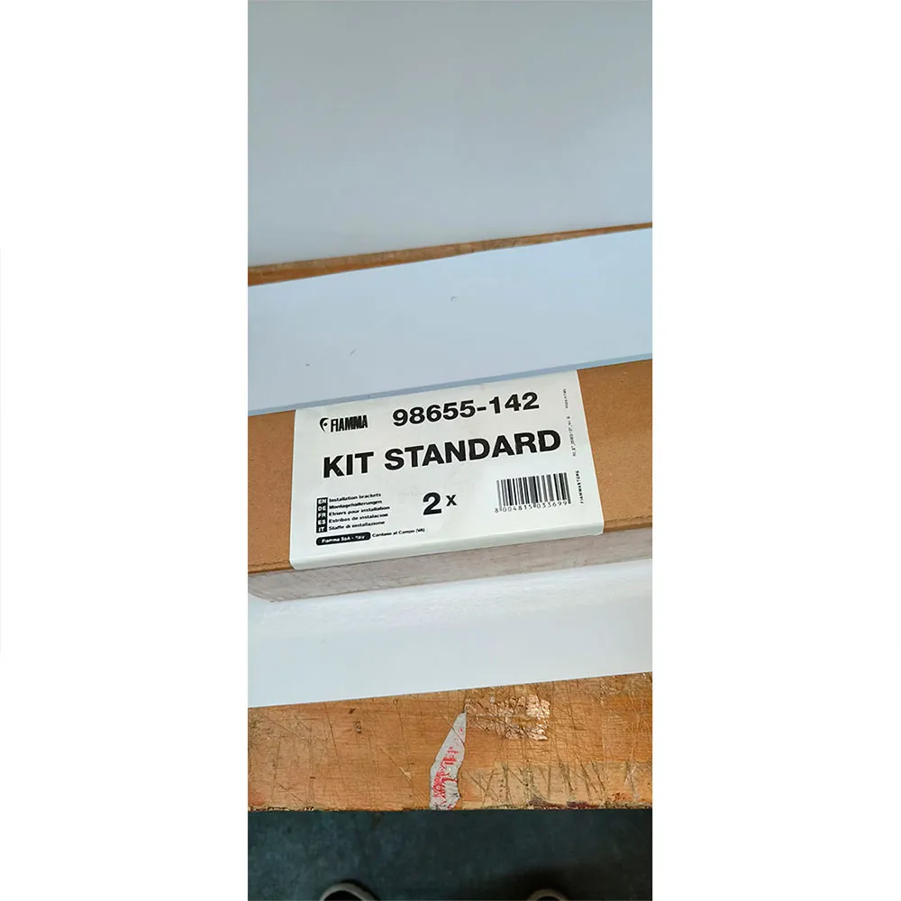 Fiamma Kit Standard Støtter, Black, One Size