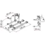 Fiamma Pro C Sykkelstativ For 4 Sykler, Black, One Size