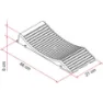 Fiamma Wheel Saver Kile For Nivåregulering Av Campingvogn, Grey, One Size