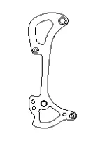 Fibre-Lyte Shimano Xtr 2007 Long Cage, 86,5mm Indre Girarm Fibre-Lyte Shimano Xtr 2007 Long Cage, 86,5mm Indre Girarm