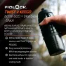 Fidlock Twist X Keego 600ml With Bike Base Vannflaske, Black, One Size