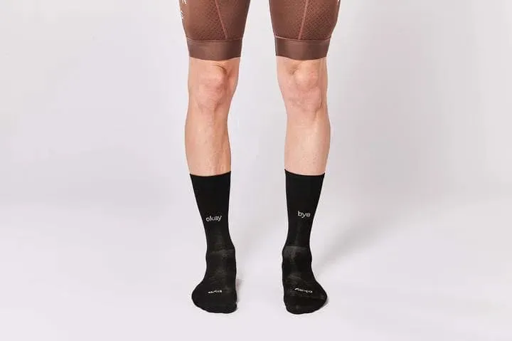FINGERSCROSSED Socks Okay/Bye FINGERSCROSSED Socks Okay/Bye