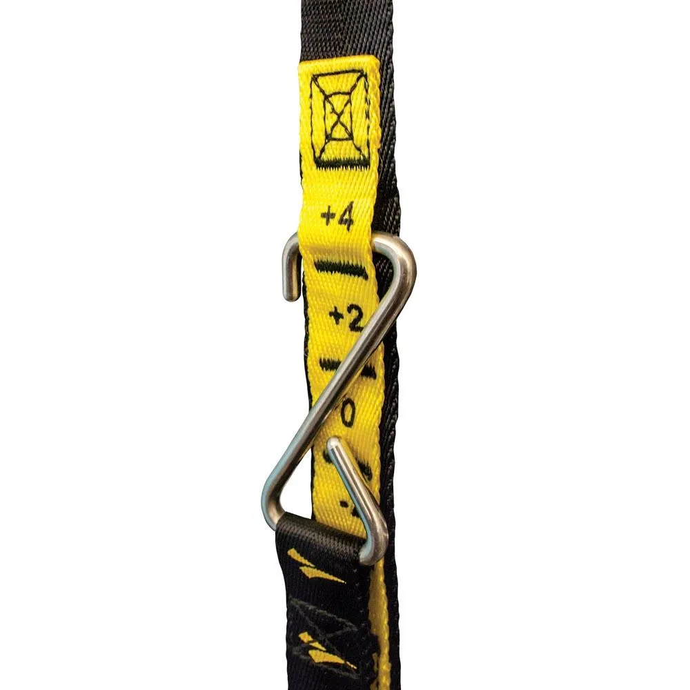 FINIS Ryggsim Startkile Tegn unisex, Yellow / black