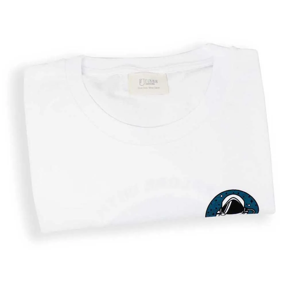 Finna Astronaut Kortarmet T-skjorte, White, XXL Finna Astronaut Kortarmet T-skjorte, White, XXL