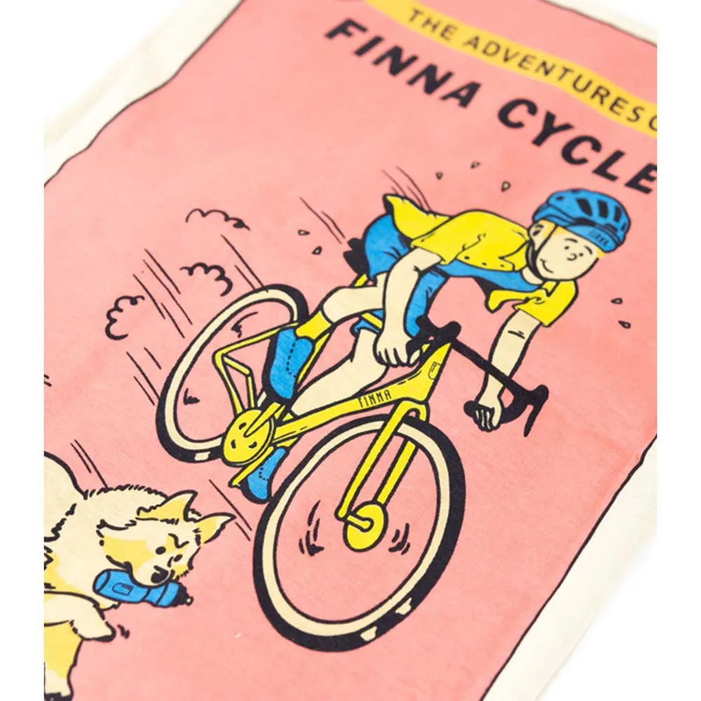 Finna Cycles Adventures Kortarmet T-skjorte