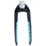 Finna Explorer Carbon Flatmount Gravel Gaffel, Black / blue, 28" - 700C, Rigid