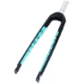 Finna Explorer Carbon Flatmount Gravel Gaffel, Black / blue, 28" - 700C, Rigid