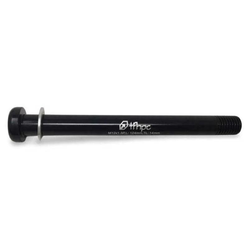 Finna Gjennomgående Aksel Foran, Black, 124mm