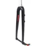 Finna Gravel Carbon Fork Gravel Gaffel, Black, 28" - 700C, Rigid